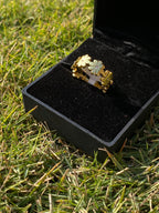 Golden Flower ring