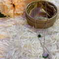 Green Petal Necklace